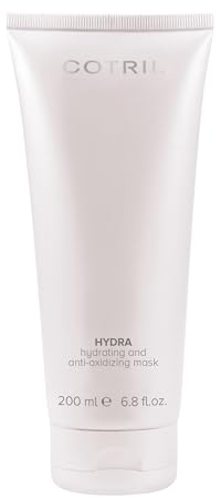 Cotril Hydra Maschera Idratante Capelli Antiossidante 200ml - Formula Arricchita per Capelli Disidratati, Restituisce una Profonda Idratazione e Morbidezza, per Tutti i Tipi di Capelli