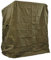 intergrill Strandkorbschutzhülle Deluxe 150 x 120 x 85cm 600D Ostsee Grün Abdeckplane Schutzhaube