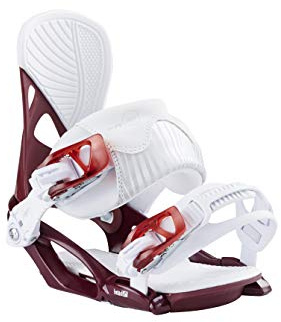 HEAD - Snowboardbindningar Nx Fay II Burgundy dam - storlek s - röd