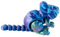 Samuliy Dreidimensional Bedruckte Tierfigur, Dreidimensional Bedruckte Spielzeugtiere | Flexible Gelenk-Hamster-Figuren | Tierische Desktop-Dekoration für Auto, Handpuppe und Zuhause