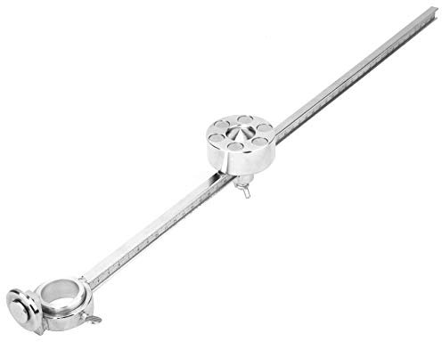 Plasma Cutter Cutting Gauge Roller for AG60/SG55, Stainless Steel Magnetic Base, 50cm Long, Cuts up to 100cm Diameter Circle, with Scale Ruler, Fit for AG60/SG55