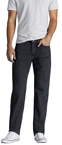 Lee Relaxed Fit Straight Leg Jean Jeans, Tomás, 38W x 36L para Mujer