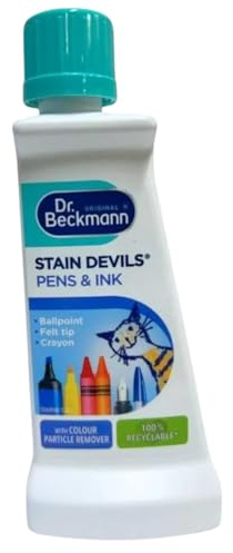 1 x 50ml Stain Devils Pen & Ink Stain Remover | Fast-Acting Laundry Essential for Stubborn Stains | Fast-Acting Formula | Versatile Solution | Environmentally Friendly | Safety & Fabric Care