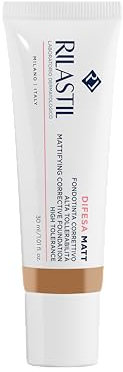 Rilastil Difesa Make Up, MATT Fondotinta Correttivo ad azione seboregolatrice. Tonalità 03, 30 ml