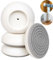 Runde Türgitter Wandschutz Pads, für max. Ø 41 mm Druckschraubenköpfe, 4 Stück, für Treppen- und Türschutzgitter, Wand Gitterschutz Silikon Puffer, Wandpuffer Treppengitter, Wandschutzpad Türschutz