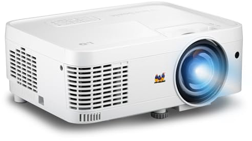 ViewSonic LS560WH 3000 Lumens WXGA Short Throw LED Projector with HV Keystone and LAN Control for Business and Education