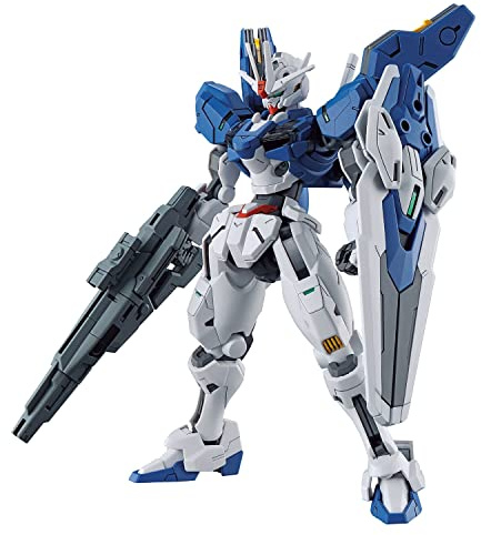 BANDAI SPIRITS Bandai Hobby - Mobile Suit Gundam : The Witch from Mercury – #19 Gundam Aerial Rebuild, HG 1/144 Kit de modèle, bleu