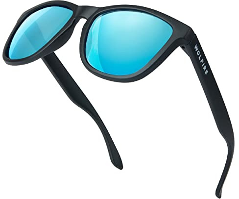 WOLFIRE WF Gafas de Sol Polarizadas: Filtros UV 400 100% Protección | Para Hombre y Mujer | Sunglasses