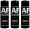 Alex Flittner Designs Lot de 3 bombes de peinture pour jantes en spray noir satiné mat