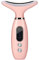 Massaggiatore Viso Lifting, 45°C Terapia Della Luce che Rassoda il Dispositivo di Bellezza del Massaggiatore Facciale del Collo con 4 Modalità LED Massaggio per il Sollevamento del Viso