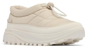 Columbia Womens Snowtrot Unwind, Dark Stone/Sea Salt, 8