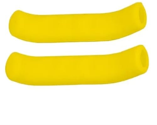 AOLUOER Mountainbike Fahrrad Lenker Griff Bremshebel Silikon Abdeckung Schutz Anti-Slip Fahrrad Schutz Getriebe Fahrrad Zubehör(Yellow)