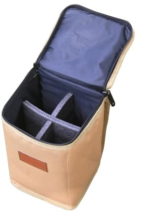 Woedpez Brennstoffe Zylinder Lagerbeutel Gasbehälter Mit Gasbehälter Schutzbeutel Für Camping Kochreisen Freien Picknicks