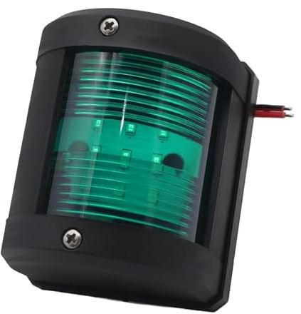 Dasbsug Lampes de navigation haute visibilité pour bateau - 12 V 24 V - Éclairage marin - Convient pour les bateaux, les bateaux, les yachts, les navires, les navires, les bateaux, les bateaux, les