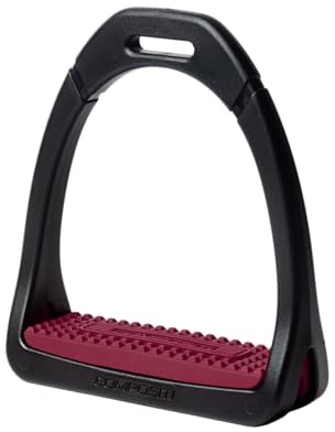 Compositi Premium - Tripas de montar a caballo - Principiante adulto o niño - Ligero - Equilibrado - Suela intercambiable - Sólido - Fácil mantenimiento - Resistente a golpes y humedad (burdeos