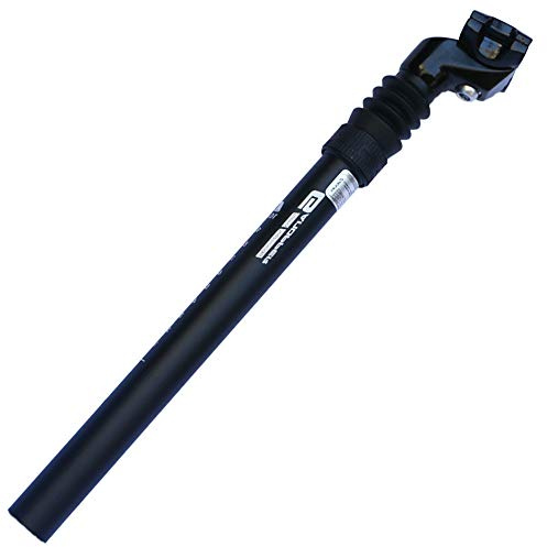 GANOPPER 27.2 Suspension Seatpost Alloy Aluminum Damping Mountain Bicycle Seat Post Tube 350mm Length Black MTB Suspension Seatpost (27.2350mm)
