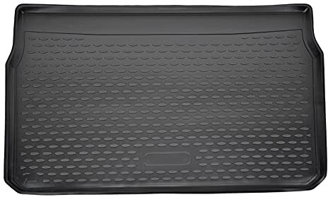 J&J AUTOMOTIVE | Tapis De Coffre Caoutchouc Premium Compatible avec C3 Depuis 2017, Protecteur de Coffre, Bord Haut, Antidérapant, Inodore