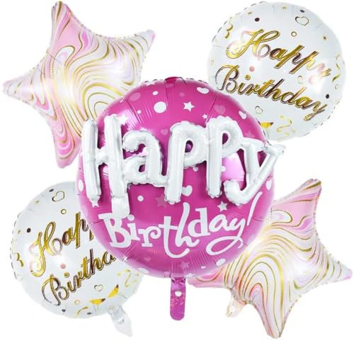 DIWULI Happy Birthday Ballon-Set - Geburtstagsdeko Kinder