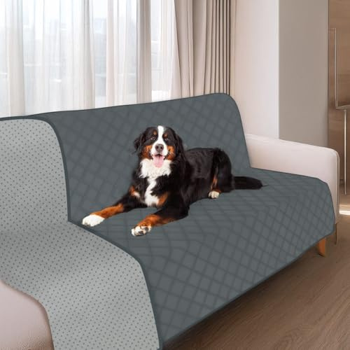Nobleza Manta Impermeable para Perros, Reutilizable Manta para Mascotas, Alfombrilla para Perros Lavable y Antideslizante, Protector de Muebles para Sofá y Cama, 208 * 157cm