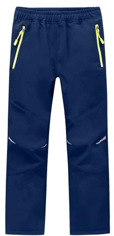 Garçons Filles Pantalon Ski Enfant Outdoor de Montagne Imperméable Chaud Softshell Thermique