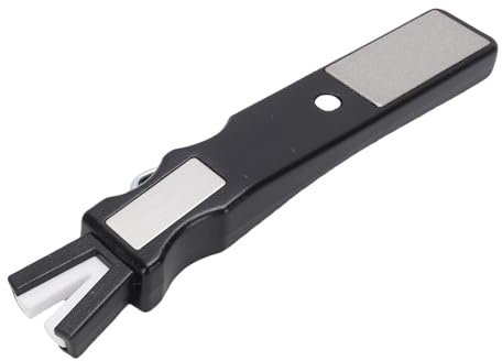 Depisuta Aflatore per patini su Ghiaccio, Multifunzione Ceramica Diamond Hockey Skate affilatore con Scatola di stoccaggio per Pattinaggio Artistico Pattinaggio Portiere
