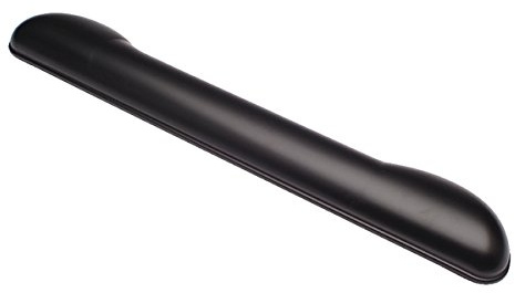 Contour Ergonomics Soft Skin Gel Keyboard Wrist Rest - Black