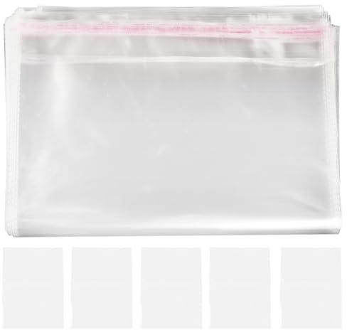 Bolsas de Celofán Transparentes Autoadhesivas Bolsas para Regalos 30x40cm 100 Unidades