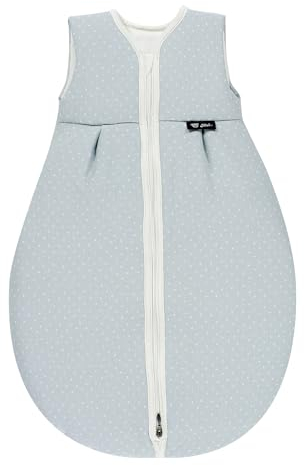 Kinderhaus Blaubär Set Alvi Schlafsack Baby Mäxchen Light & Windel I Kinder-Schlafsack ärmellos I Sommerschlafsack I Alvi Außensack
