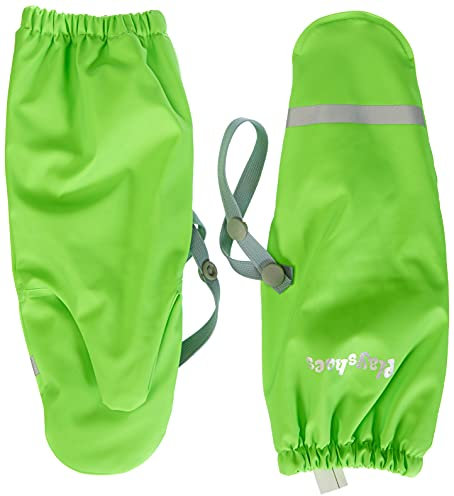 Playshoes Matschhandschuh mit Fleece-Futter Unisex Kinder, neongrün ,3 (ca. 4-6 Jahre)