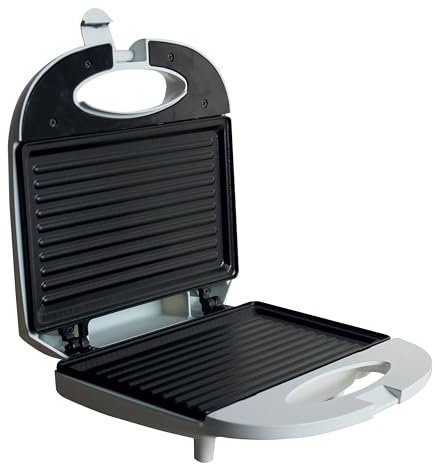 Digiquest BAGGY TOAST Grille-pain électrique, compact et peu encombrant, pour toasts croustillants, sandwichs et pain plat croustillant, intérieur doux, 680-820 W, facile à nettoyer