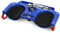 Bituxx Werkstatt Kniebrett Knieschoner Rollbrett Bodenroller Werkstattroller Kniematte Werkstattmatte mit 5 Rollen und magnetischer Ablage