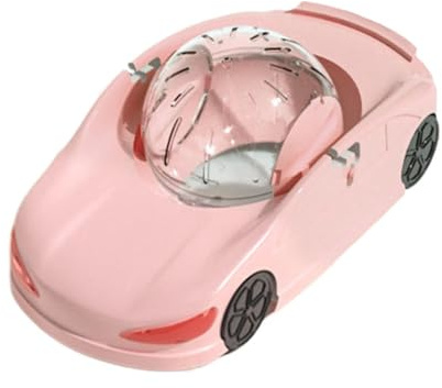 FROMCEO Pelota de ejercicio para hámster, juguete con forma de coche, proporciona actividad segura y divertida para mascotas, roedores, suministros de juego, dormitorio, rueda de hámster