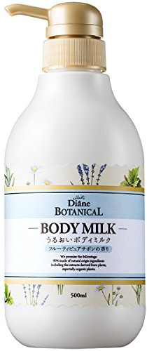 Moist Diane Botanical Moisturizing Body Milk Fruity Pure Savon Aromafor Unisex, 16.9 Ounce