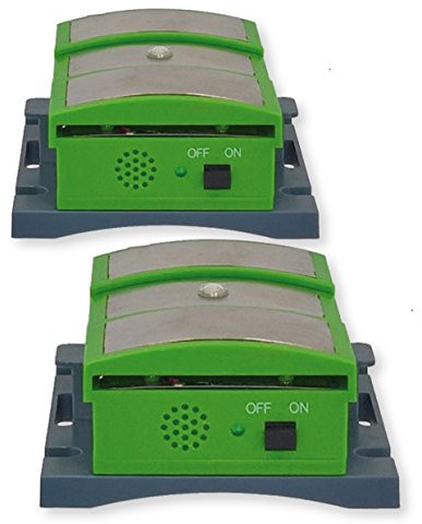 ISOTRONIC Marderscheuche Marderfix | Batterie Marderabwehr Marder-Frei Mobil | Mäuseschreck für Auto KFZ Dachboden Keller | Marderfrei Marderschutz mit Ultraschall Akustik