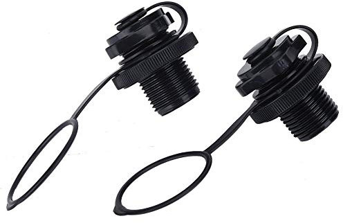 Tbest schlauchbootventile, 2 stücke aufblasbares Schlauchventil Aufblasbare Luftventil Ersatz Schraube ventil Schlauchboot Zubehör für Aufblasbare Schlauchboot Raft Kayak Pool Boot