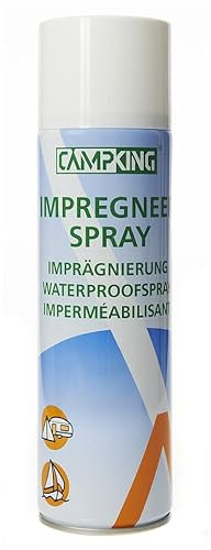 Barniz impermeabilizante en spray 500 ml para tienda de campaña Cabrio toldo camping #31038