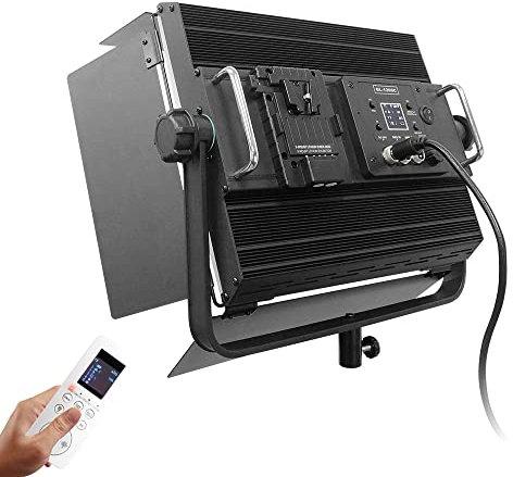 RGBW 120W Ultra Delgado LED de luz del Panel,de Alta disipación de Calor,sin Ventilador,silencioso Panel de luz con Mando a Distancia,App,Control DMX,14 Efectos de iluminación para el vídeo