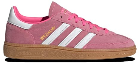 adidas Womens Handball Spezial Lace Up Sneakers Shoes Casual - Pink - Size 8 M
