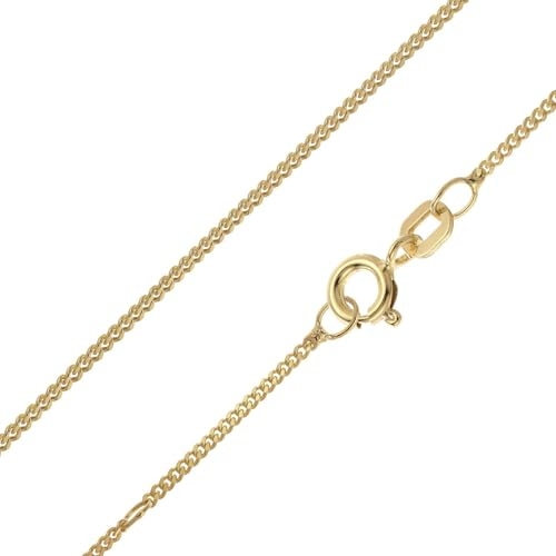trendor pansarkedja för hängen 925 silver förgylld 1,2 mm bred 28935 | Halsband för kvinnor, halsband av hög kvalitet och bra presentidé