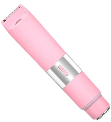 Recortador De Bikini Para Mujeres,Afeitadora de Doble Cabeza Impermeable | Recortadora Corporal para Zona Bikini,Para Rostro Piernas Axilas Y Viaje