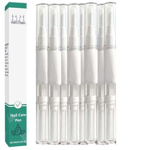 Lápiz de cuidado de uñas hidratante para cutículas con punta de cerámica para mejorar el brillo de las uñas, cutículas lisas, herramienta portátil diaria para el cuidado de las uñas para los dedos (8
