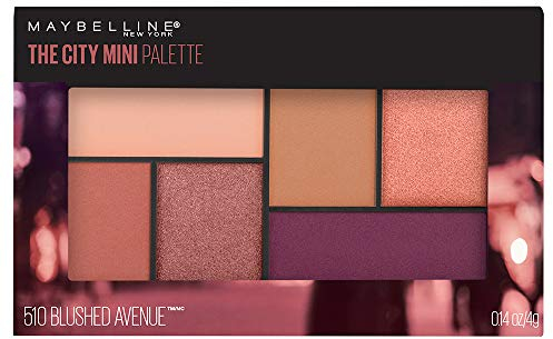 Maybelline New York The City Mini Eyeshadow Palette Makeup, Blushed Avenue, 0.14 oz.