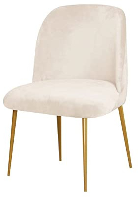Velluto Coprisedie con Schienale 1/2/4/6 Pezzi Copripoltrona Elasticizzato Ufficio Coprisedia con Braccioli Fodera per Sedia Poltroncina Sala Pranzo Bianco Velluto Cucina Copertura Sedie ( Color : 51#
