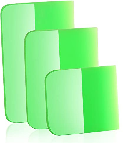 Gebildet 3 en 1 Material de Escurridor de TPU, Escurridor PPF, Escurridor de Goma Antiarañazos para Coche, Adecuados para Envoltura de Vinilo y Herramienta de Tinte de Ventana para Coches