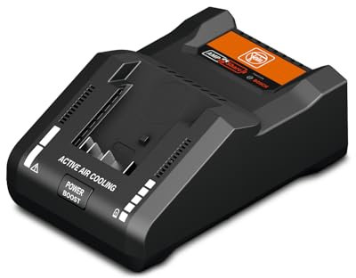 FEIN Chargeur rapide GAL 18 V-160 AS, Temps de recharge courts, Courant de charge 16 ampères, pour batteries interface de batterie 18 V AMPShare ou Bosch Professional