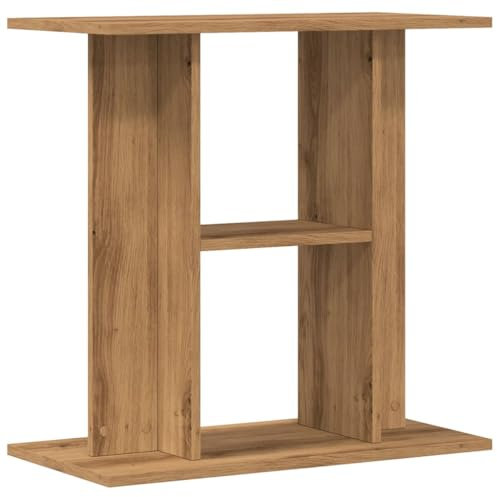 vidaXL Aquariumständer Artisan-Eiche 60x30x60 cm Holzwerkstoff