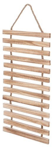 GALPADA Soporte para Macetas de Madera Resistente para Colgar Estructura Vertical para Plantas Trepadoras para Patio y Decoración Interior Acabado Rústico y Diseño Ahorrador de
