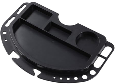 BIUDECO Soporte de Reparación de Bicicletas Giratorio Negro Bandeja de Almacenamiento Base Resistente para Mantenimiento Mecánico y Exhibición Adecuado para Taller Garaje y Uso