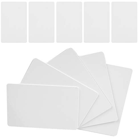 FILFEEL 10 Stück 13,56 MHz NTAG215 NFC-Karten, 504 Byte Speicher, weißes PVC für URL-/Anruf-/SMS-Automatisierung, Lesereichweite 5–10 cm