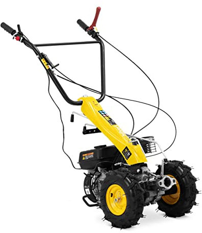Hillvert HT-WB-650 Motocoltivatore 196 cm³, Euro V 6,5 CV 1 Marcia Avanti 1 Retromarcia